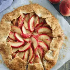 Honey Peach Galette