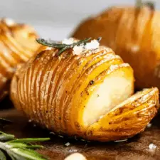 Crispy Hasselback Potatoes