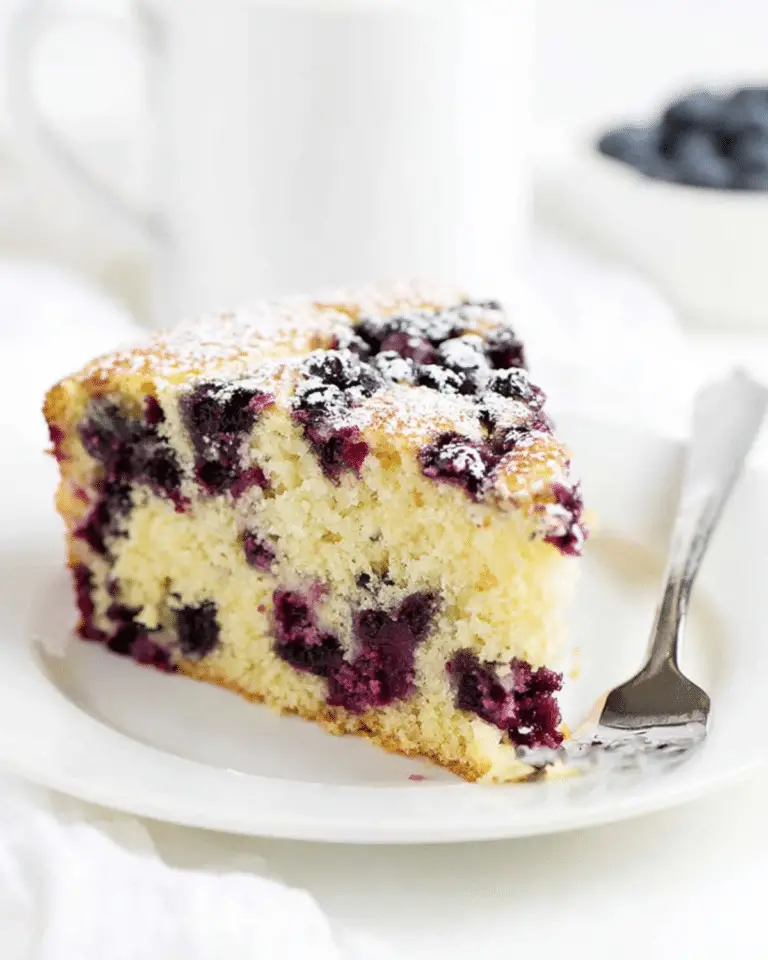 Blueberry Breakfast Cake — The Best Moist and Flavorful Morning Treat