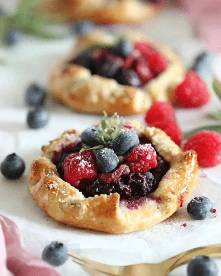 Berry Mini Galettes – The Best Easy Rustic Dessert for Any Season