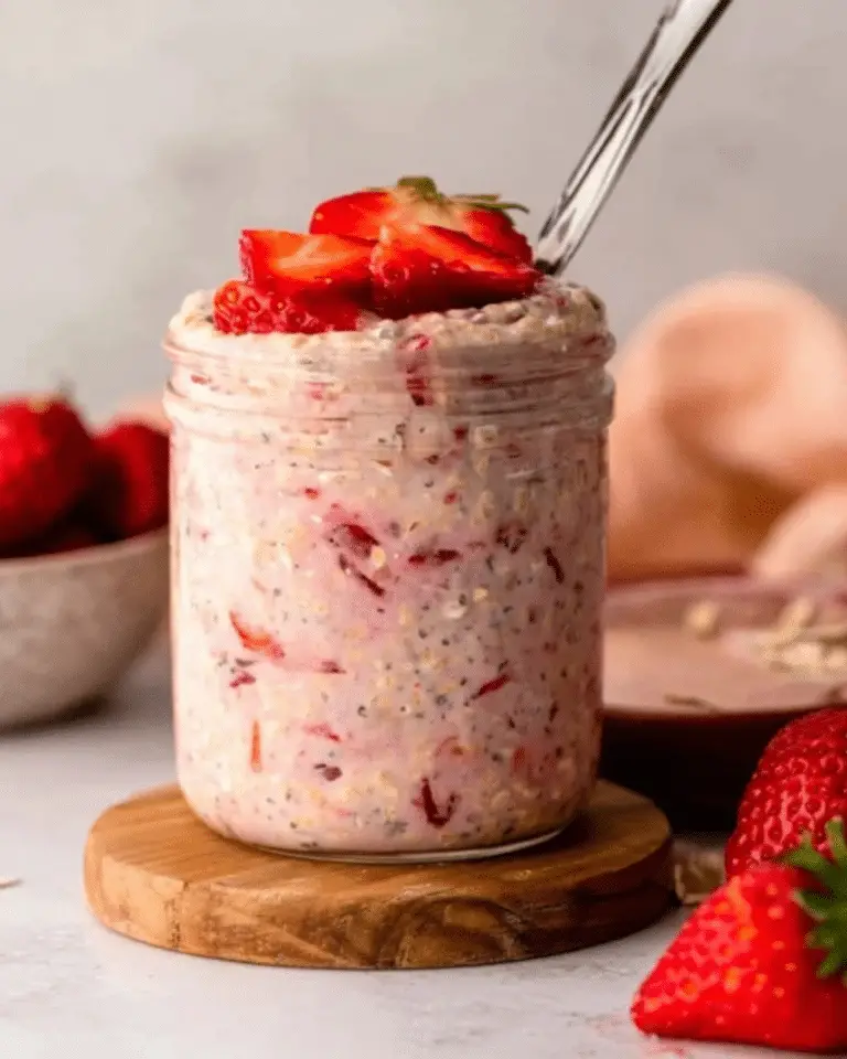 Delicious Strawberry Overnight Oats – The Best Make-Ahead Breakfast