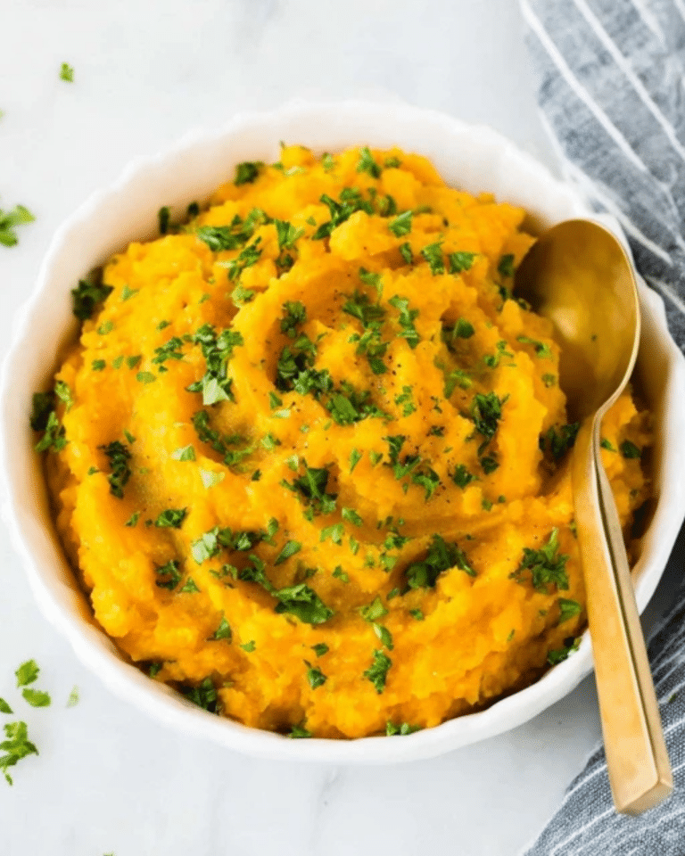 Mashed Butternut Squash – Creamy, Easy, and Healthy Side Dish
