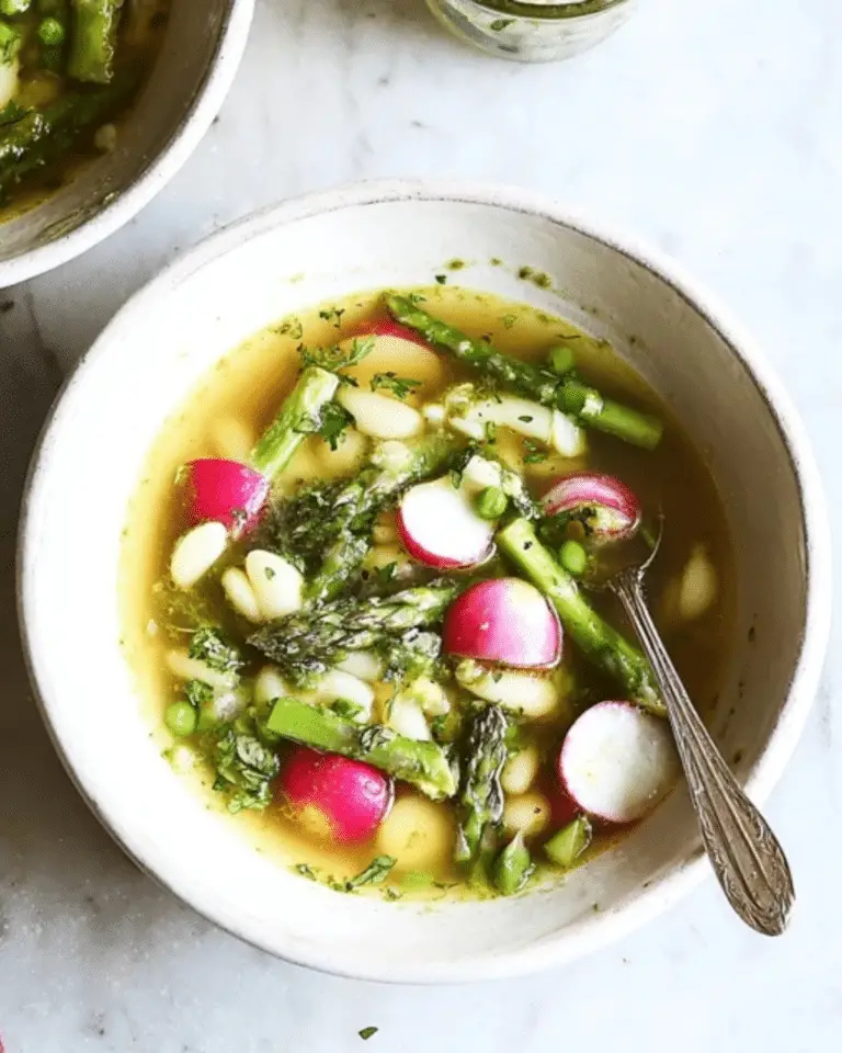 Spring Pistou Soup – Fresh and Flavorful French Vegetable Soup