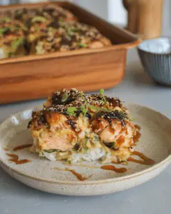 Spicy Salmon Sushi Bake – Best Sushi Casserole Recipe (2026)