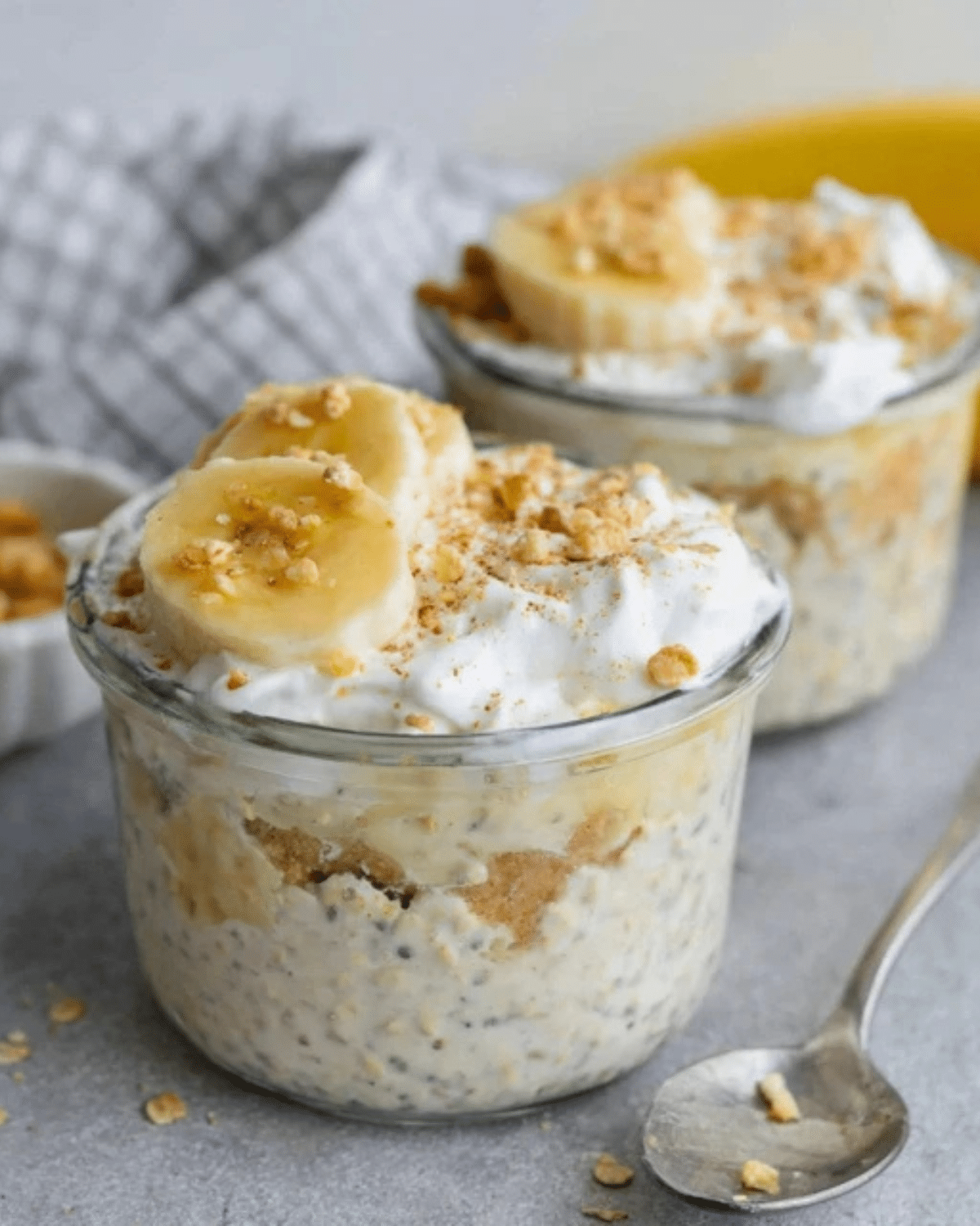 Banana Cream Pie Overnight Oats – The Best Easy Make-Ahead Breakfast