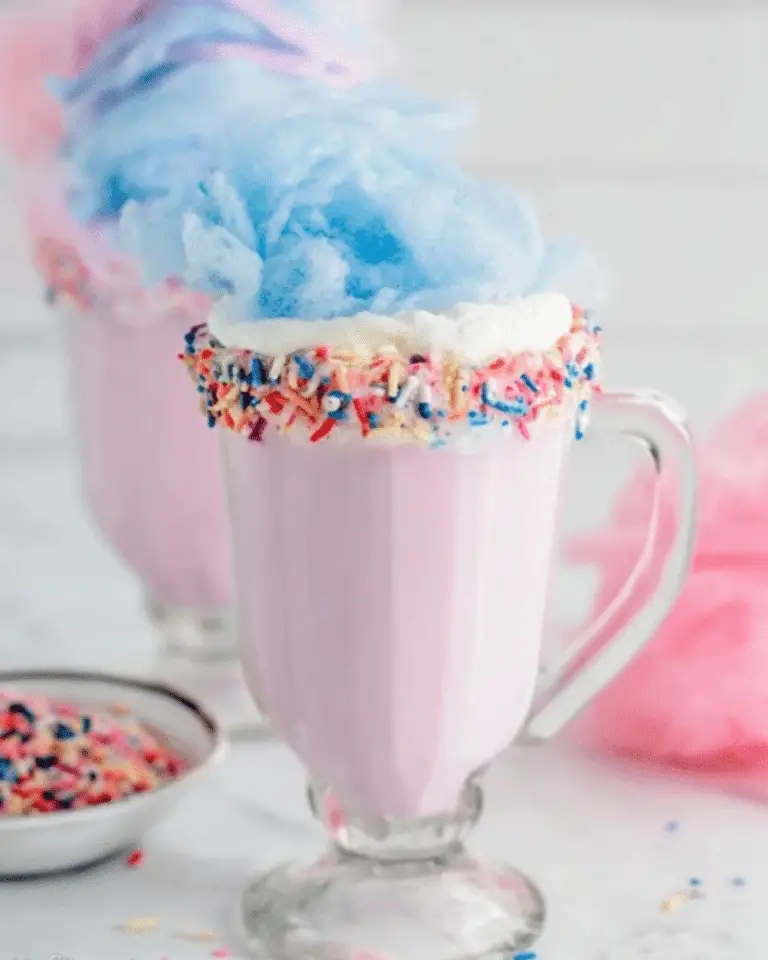 Cotton Candy Milkshake That’s Sweet, Creamy, and Fun to Make