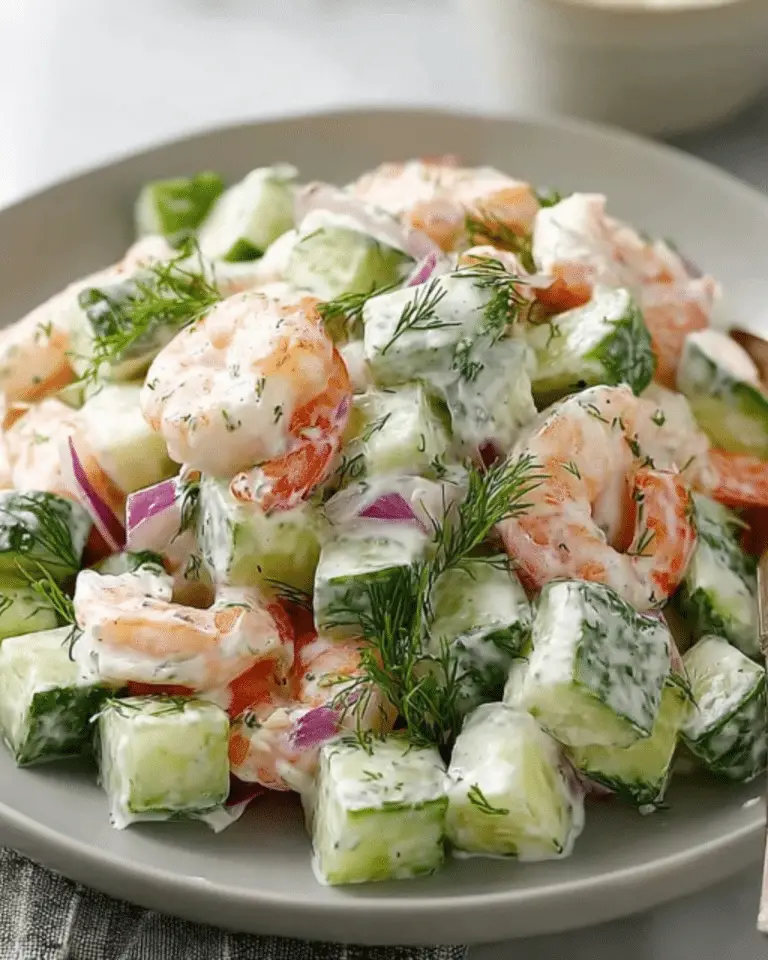 Cucumber Shrimp Salad – Easy Fresh & Healthy Recipe