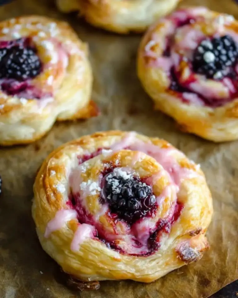 Mulberry Puff Pastry Danishes – The Best Easy Recipe