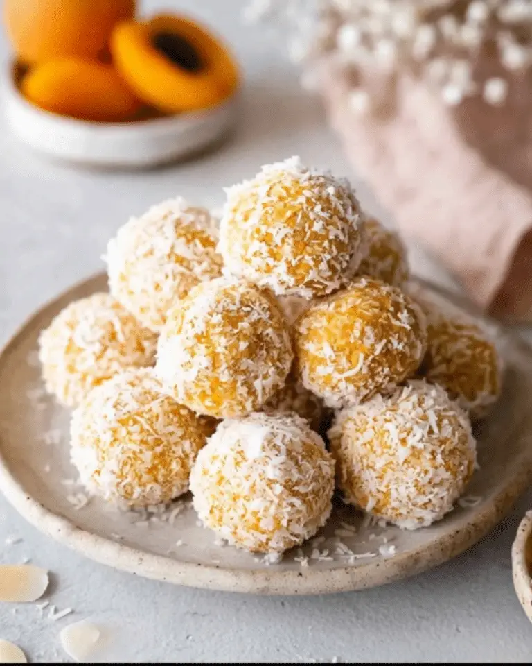 Apricot Bliss Balls Easy No Bake Energy Snack