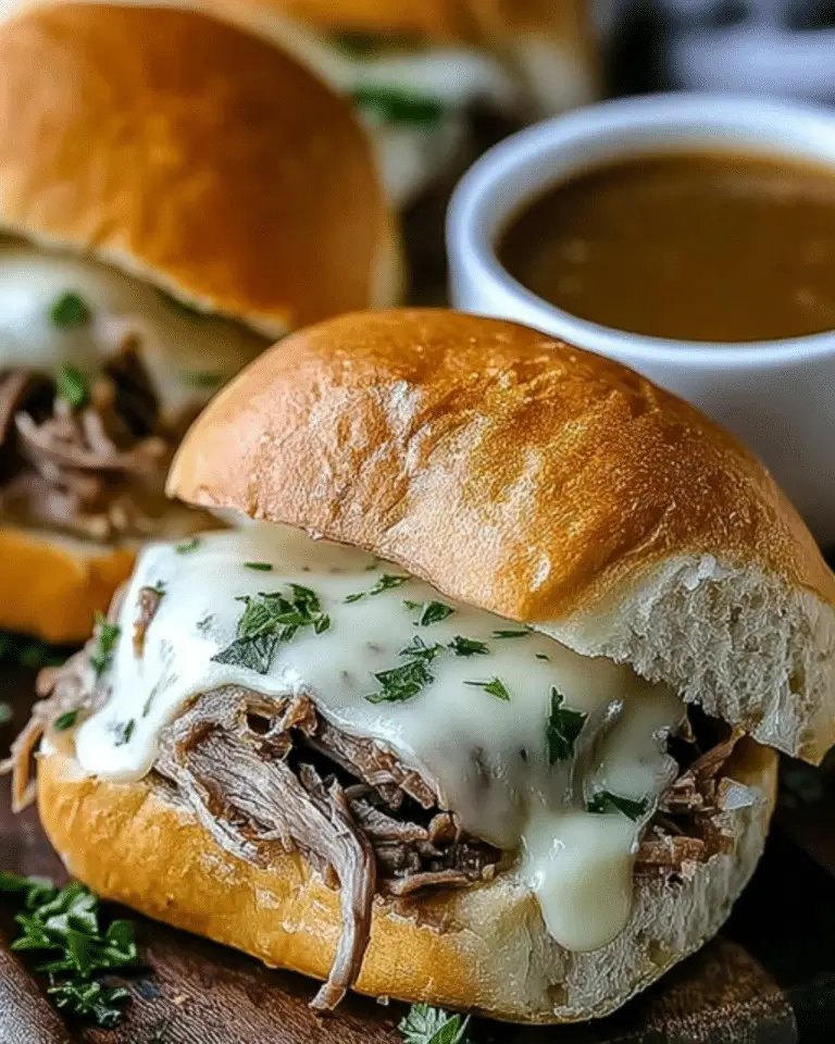 Crockpot French Dip Sandwiches Easy Slow Cooker Recipe
