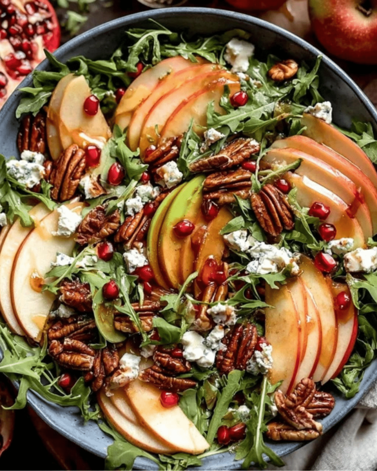 Honeycrisp Apple and Feta Salad – Best Easy Fresh 15-Minute Recipe