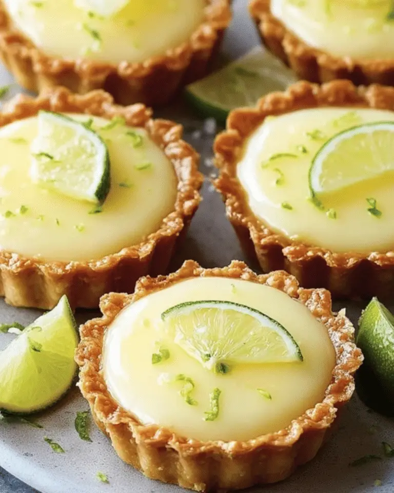 Lime Divine Tarts – Easy and Tangy Dessert Recipe