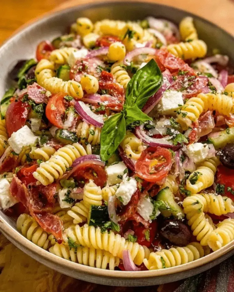 Mouthwatering Italian Pasta Salad – Best Easy 7-Step Recipe