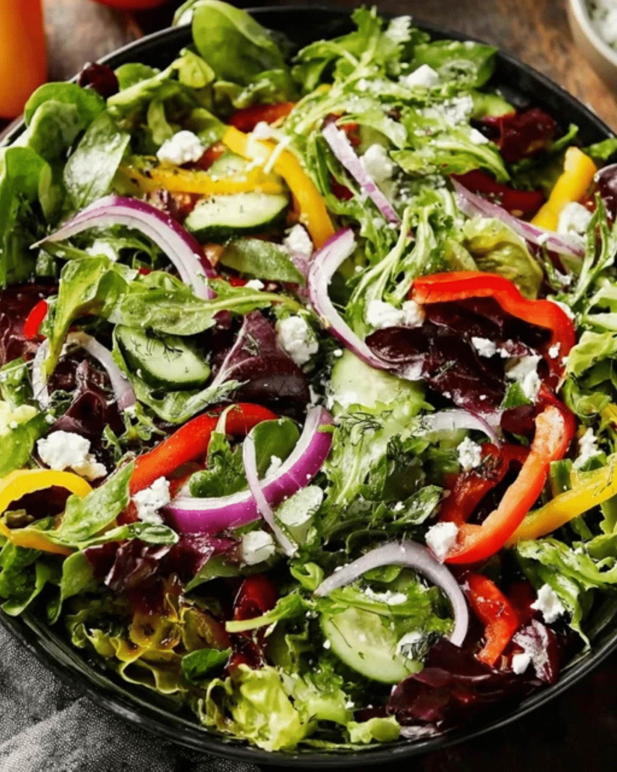 Spring Mix Salad Easy Fresh Everyday Salad Recipe