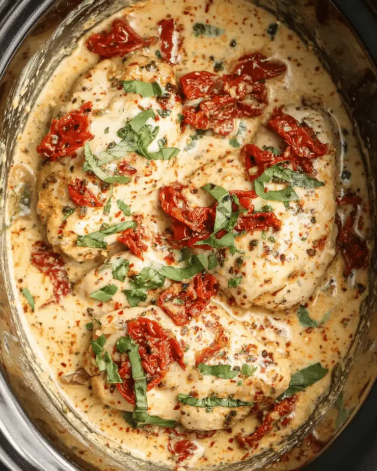 Crock Pot Marry Me Chicken Easy Creamy Recipe
