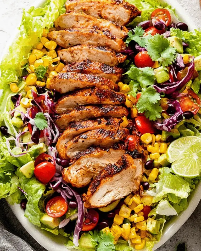 Grilled Chicken Salad: Ultimate Fresh Healthy Recipe
