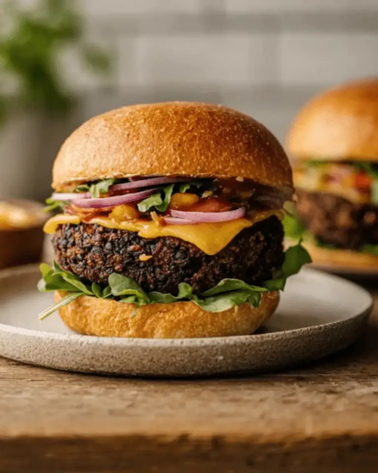 Smoky BBQ Black Bean Burgers: Easy and Flavorful Recipe