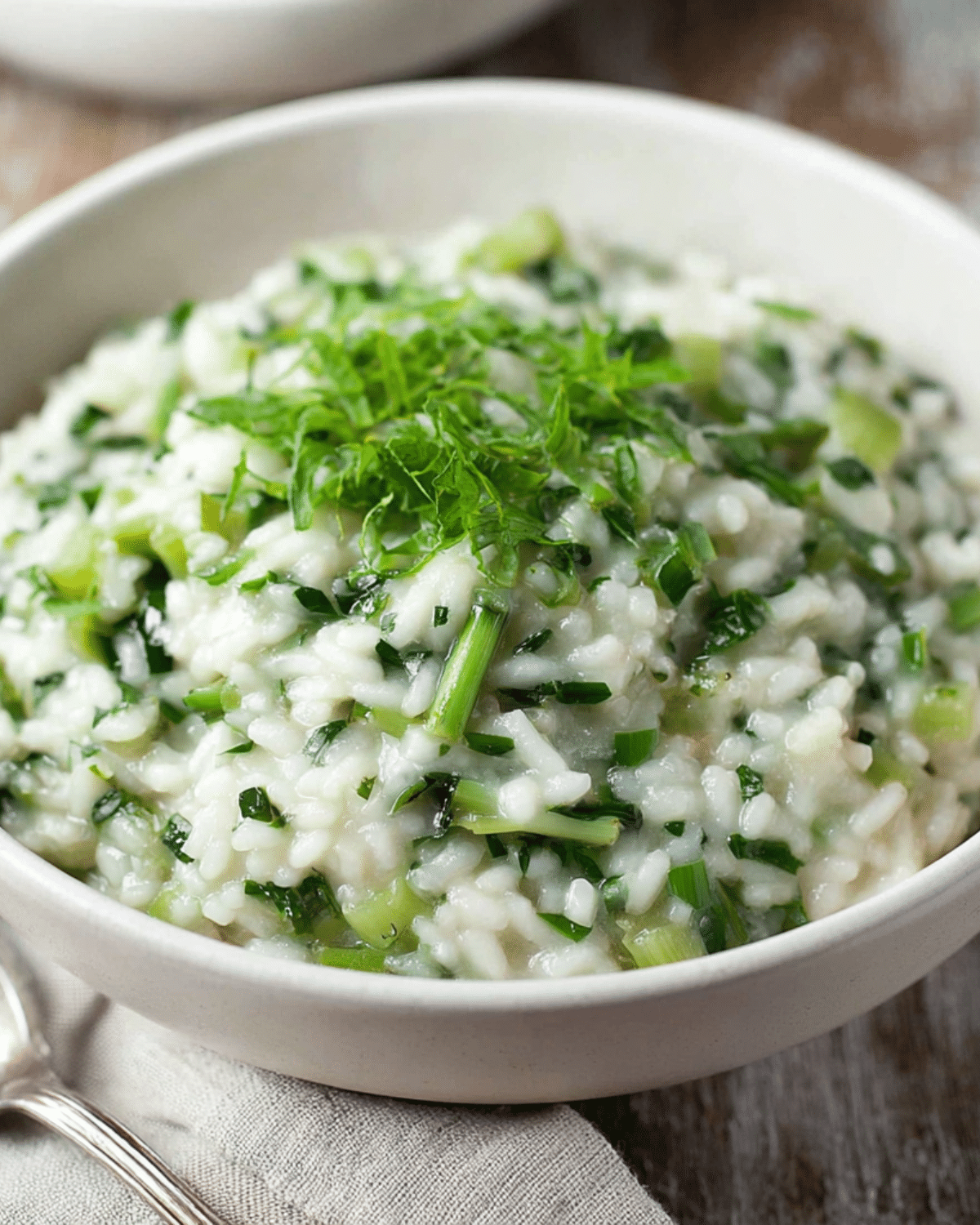 Spring Ramp and Wild Garlic Risotto Easy Recipe