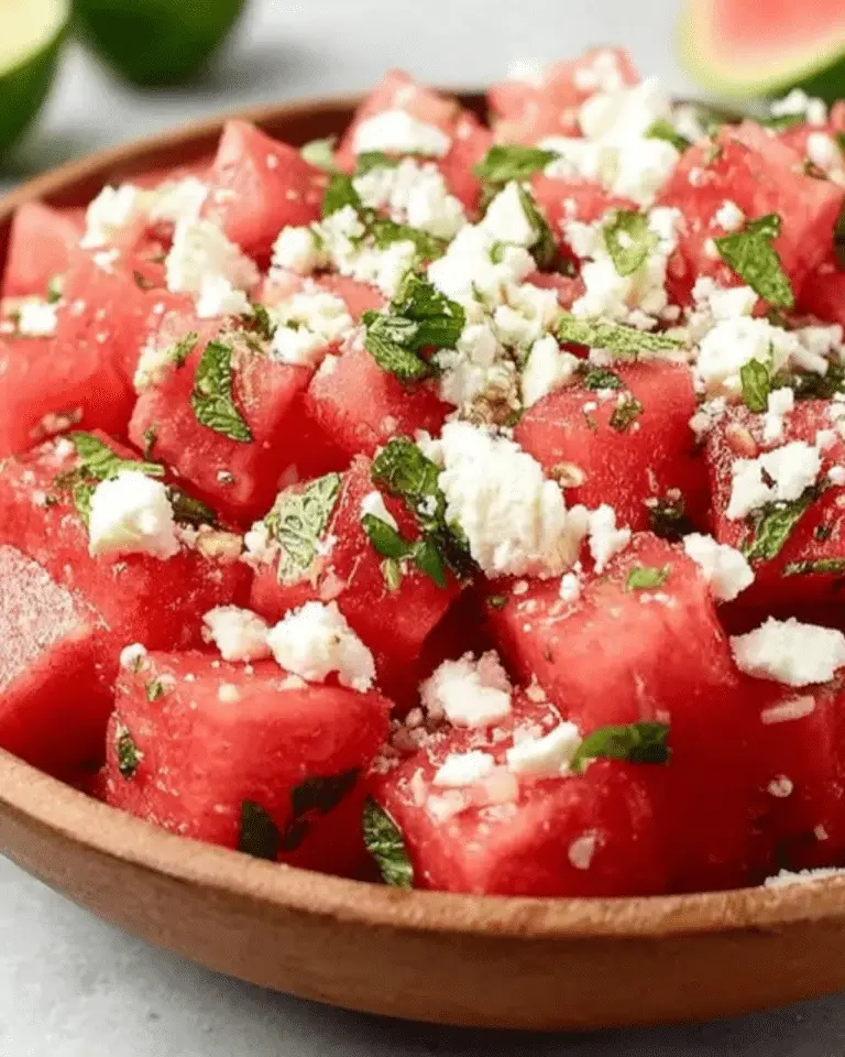 Watermelon Feta Salad: Easy Fresh Summer Recipe