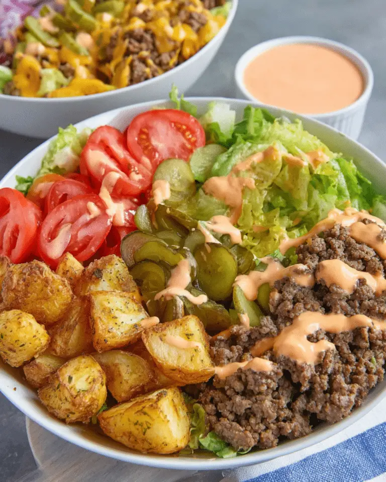 Burger Bowls – Best Healthy Cheeseburger Bowl Recipe