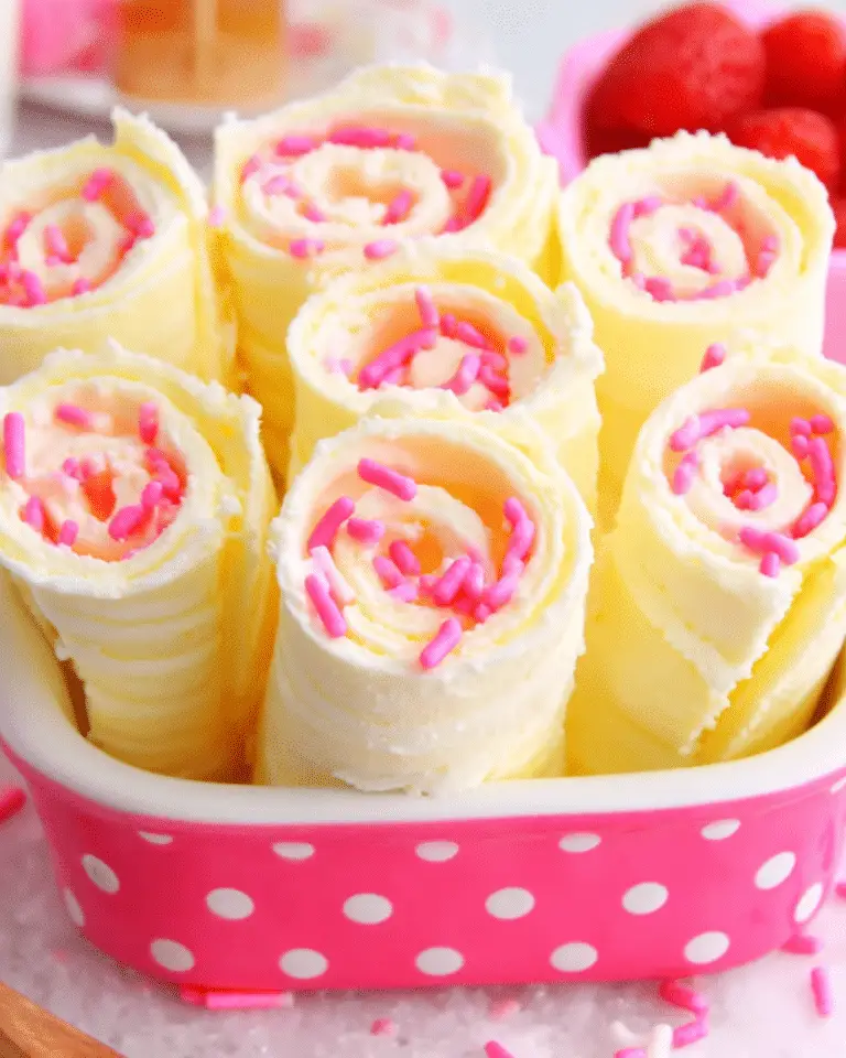Homemade Ice Cream Rolls Recipe That’s Fun and Creamy