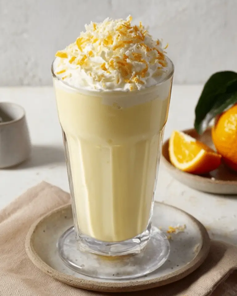 Orange Creamsicle Milkshake Recipe That’s Creamy and Refreshing