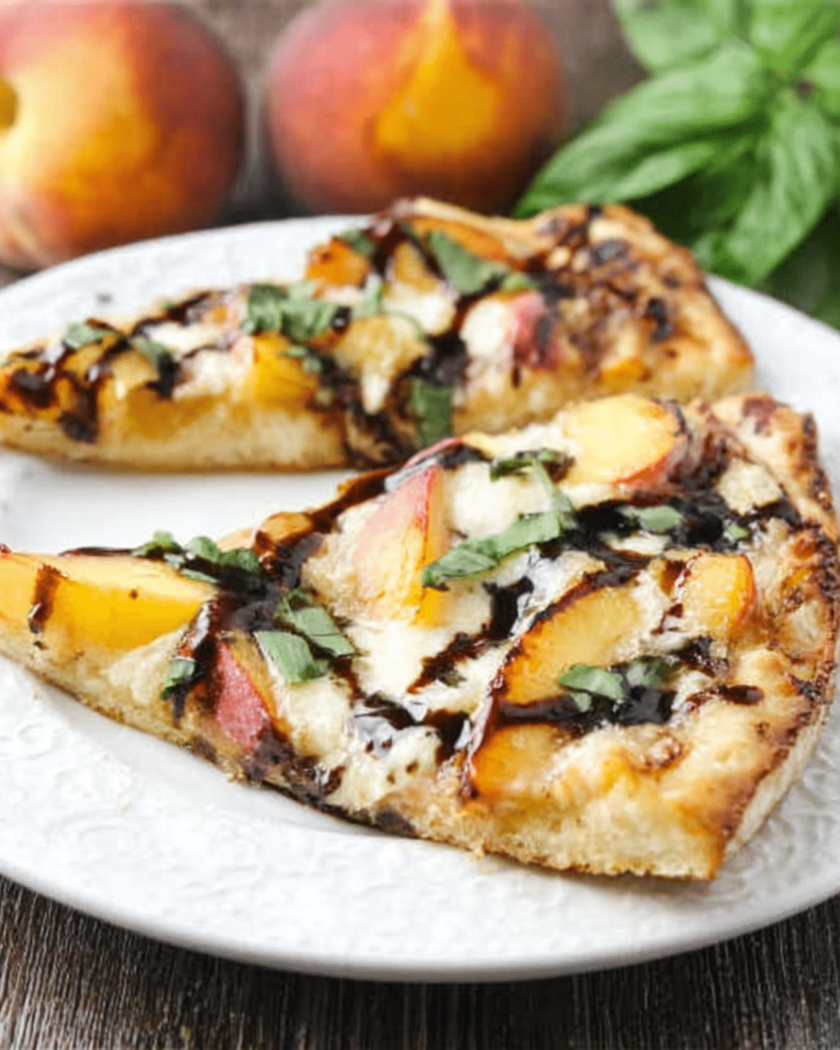 peach & basil naan bread pizza best 25 easy summer recipes