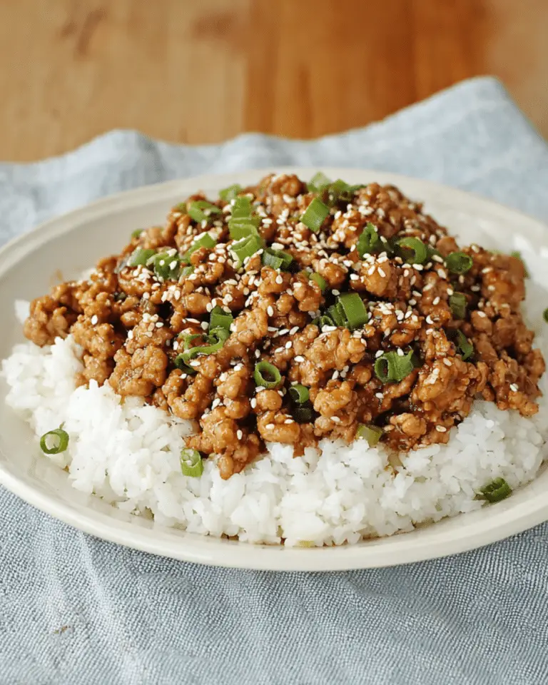 Ground Turkey Easy Korean Recipe: Quick Healthy One-Pan Dinner