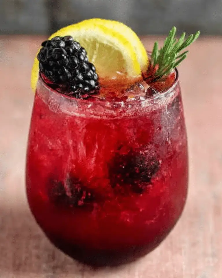 Lemon Blackberry Mocktail: Best Refreshing Sparkling Drink Recipe