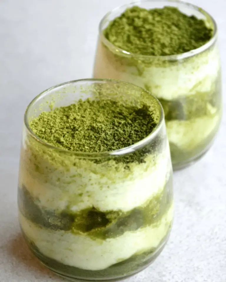 Matcha Tiramisu Cups: Easy No-Bake Japanese-Inspired Dessert
