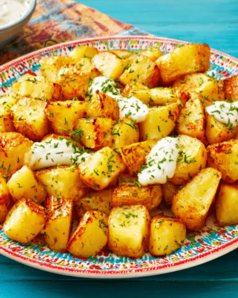 Ranch Potatoes – Crispy Cheesy Roasted Potato Side Dish